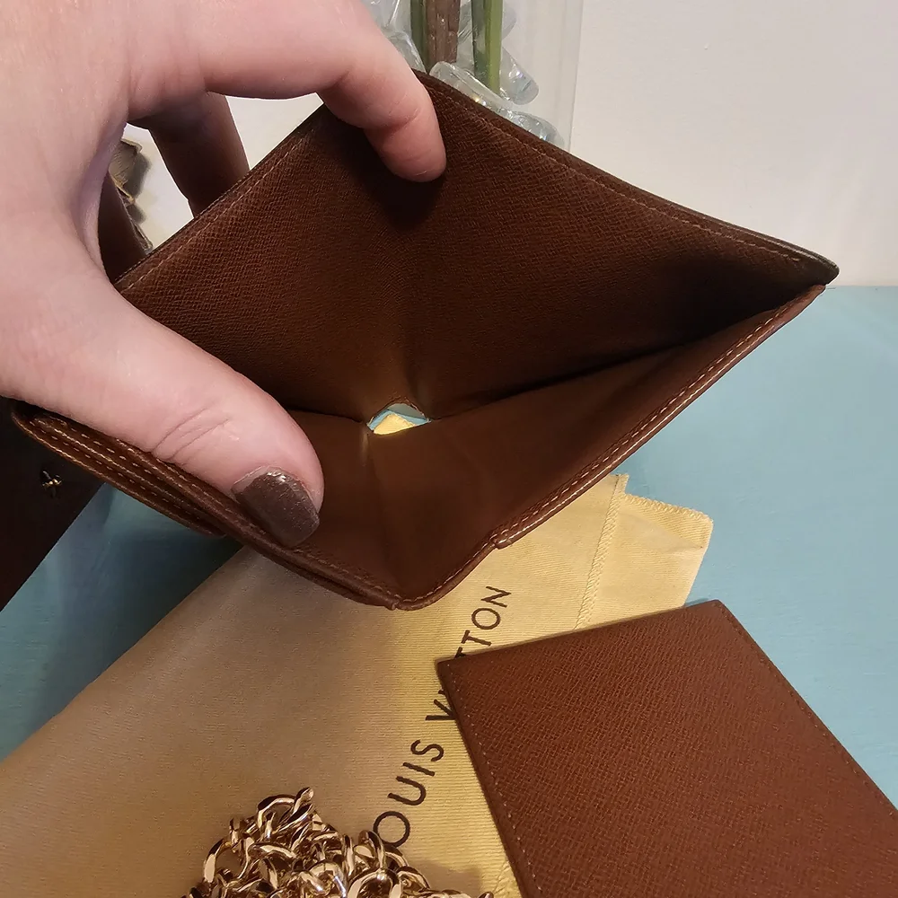 Louis Vuitton Porte Tresor Etui Papiers Monogram Wallet - Picture 14 of 15